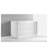 Horizontalni plan ormar serije M200E MOD. A0/15C
