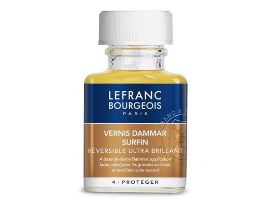 Damar lak, superfini, Lefranc 75 ml